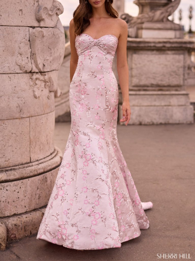 Sherri Hill Gown Style 57751 In Blush